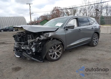 2023 Acura Mdx Technology Package from USA, damaged, VIN 5J8YE1H44PL009330